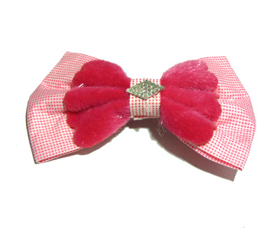 韩版蝴蝶结发饰蝴蝶结压夹最畅销针织蝴蝶结压夹