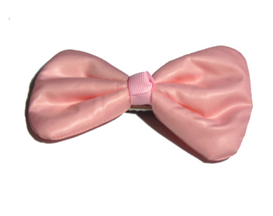 新款时尚百搭时尚甜美可爱珍珠水钻雪纺蝴蝶结压夹边夹头饰