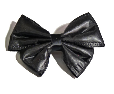 韩国双色蝴蝶结发夹 韩版织带时尚蝴蝶结压夹