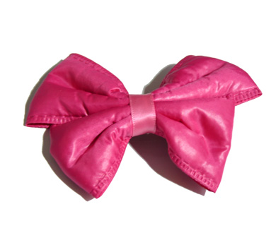 韩国双色蝴蝶结发夹 韩版织带时尚蝴蝶结压夹