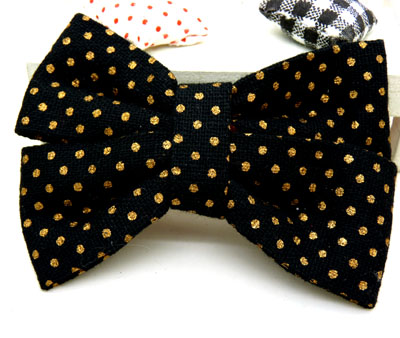 韩国新款 布艺大蝴蝶结压夹 发夹 顶夹 边夹 头夹----压夹