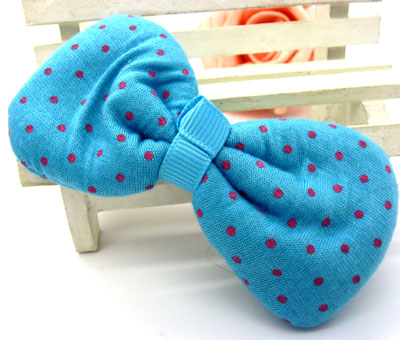 韩国新款 布艺大蝴蝶结压夹 发夹 顶夹 边夹 头夹----压夹