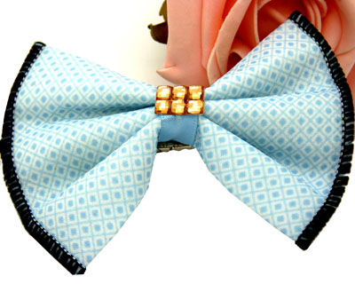 韩国 布艺大蝴蝶结压夹 发夹 顶夹 边夹 头夹----加厚压夹