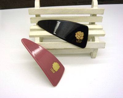 潮流个性玫瑰发夹发饰	韩国发饰个性简约角型头饰压夹