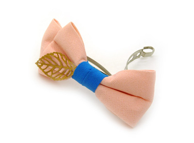 夏秋公主发饰头饰 潮流个性蝴蝶结发夹弹簧夹 发箍顶夹边夹 -可爱淘弹簧夹