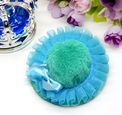 全网最低价正品甜美贝贝小帽子发夹闪亮小礼帽发饰头饰压夹