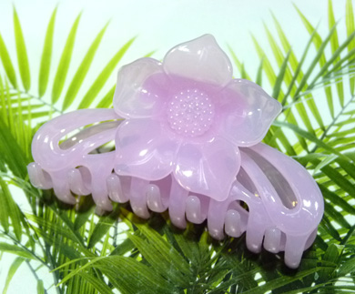 时尚紫荆花爪夹