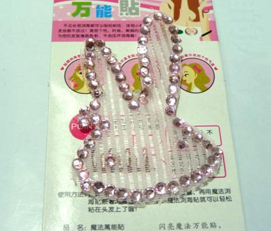 万能蝴蝶浏海魔法贴