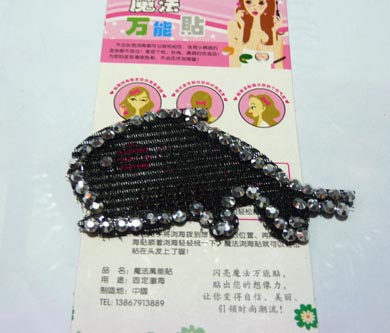 万能蝴蝶浏海魔法贴