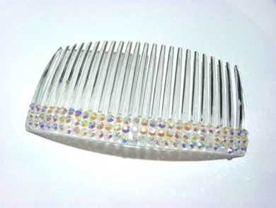 时尚三排水钻梳夹