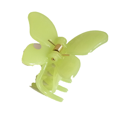 新款水晶蝴蝶质感爪夹