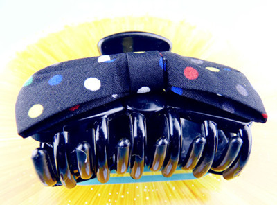 五彩缤纷布艺花点蝴蝶之恋/爪夹