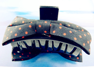 五彩缤纷布艺花点蝴蝶之恋/爪夹