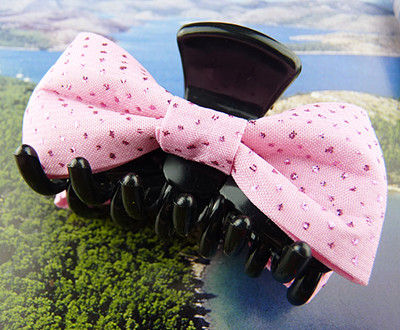 五彩缤纷布艺花点蝴蝶之恋/爪夹