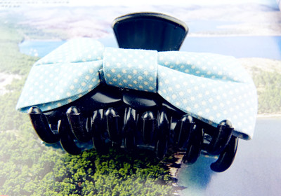 五彩缤纷布艺花点蝴蝶之恋/爪夹