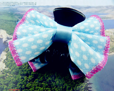 五彩缤纷布艺花点蝴蝶之恋/爪夹