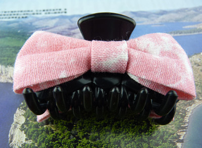 五彩缤纷布艺花点蝴蝶之恋/爪夹