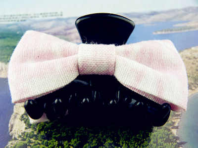 五彩缤纷布艺花点蝴蝶之恋/爪夹