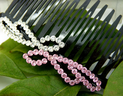 闪钻韩版发夹  时尚饰品发饰头饰 最新发卡 13发梳插梳-13018