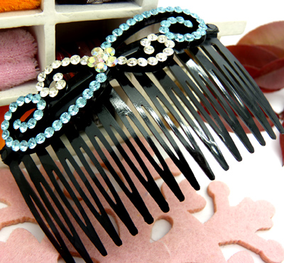 闪钻韩版发夹  时尚饰品发饰头饰 最新发卡 13发梳插梳