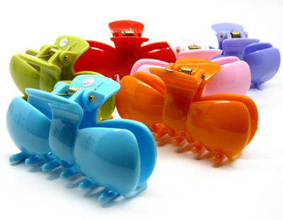 蝴蝶结大抓夹爪夹发抓 实用大号抓夹 韩式发夹 甜美盘发发饰	