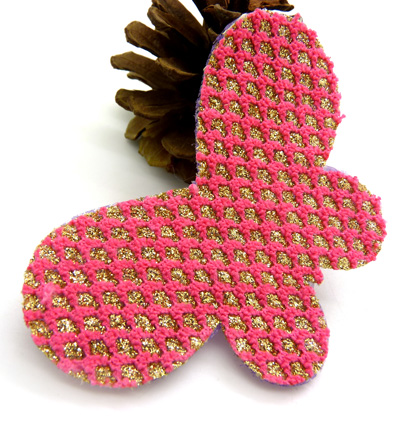 闪亮魔法贴刘海贴发粘发贴发帖无痕固定粘可爱葱粉发饰单片装