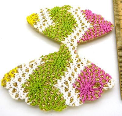 韩版可爱蕾丝蝴蝶结刘海贴魔法贴发贴可爱韩国发饰头饰