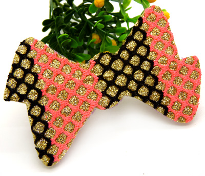 韩版可爱蕾丝蝴蝶结刘海贴魔法贴发贴可爱韩国发饰头饰