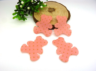 韩国可爱小熊固定无痕魔法发贴 韩版刘海贴前发贴 万能刘海帖魔法帖4个装