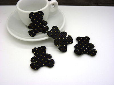 韩国可爱小熊固定无痕魔法发贴 韩版刘海贴前发贴 万能刘海帖魔法帖4个装