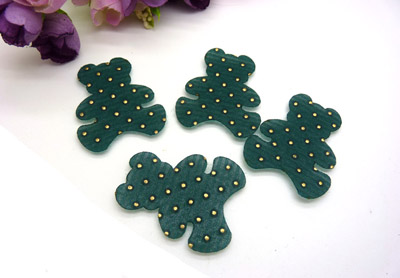 韩国可爱小熊固定无痕魔法发贴 韩版刘海贴前发贴 万能刘海帖魔法帖4个装