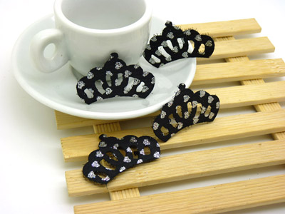 韩版时尚个性发粘发贴 魔法贴万能浏海帖 固定头发 卡通皇冠刘海贴4个装