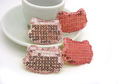 韩版热销爆款糖果色卡通米老鼠发帖 可爱猫咪刘海贴 女新款魔法帖4个装