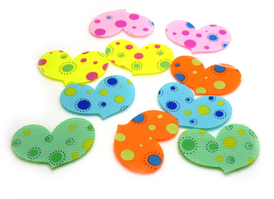 韩版时尚蝴蝶结刘海贴卡通魔法贴 碎发固定粘贴头饰儿童发饰批发 -魔法贴（2片装）