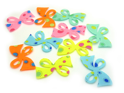 韩版时尚蝴蝶结刘海贴卡通魔法贴 碎发固定粘贴头饰儿童发饰批发 -魔法贴（2片装）