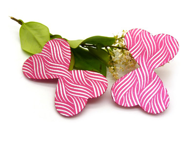 韩国儿童发饰魔法帖刘海贴发饰 魔术发贴 两只兔子蝴蝶结 -魔法帖（2片装）