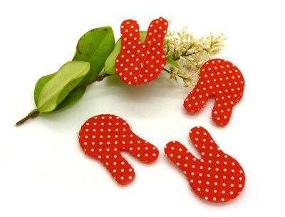 韩国时尚流行发饰可爱卡通刘海贴 蝴蝶结发贴爱心无痕贴 -魔法帖（4片装）