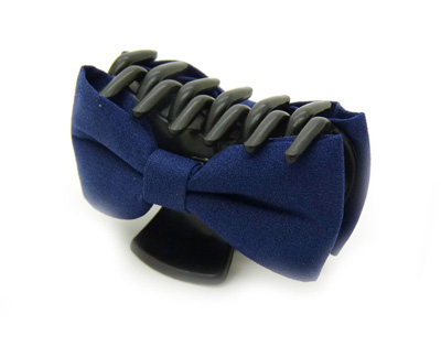 韩版新款发饰头饰品 经典布艺蝴蝶结发夹子发抓夹发卡对夹 -爪夹