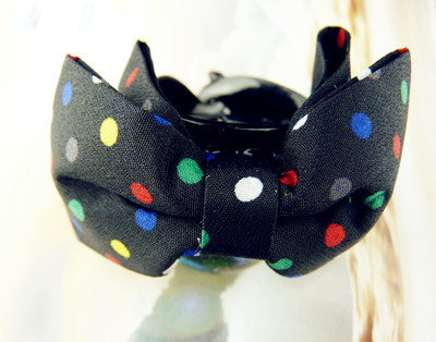 时尚五彩缤纷花点蝴蝶之恋/香蕉夹