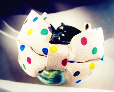 时尚五彩缤纷花点蝴蝶之恋/香蕉夹