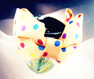 时尚五彩缤纷花点蝴蝶之恋/香蕉夹