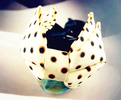 时尚五彩缤纷花点蝴蝶之恋/香蕉夹