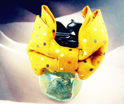 时尚五彩缤纷花点蝴蝶之恋/香蕉夹