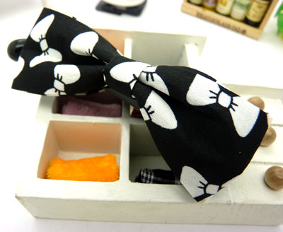 2013韩版竖夹香蕉夹印花蝴蝶结花点发饰头饰品发夹发卡秋冬 香蕉夹