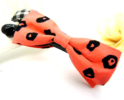 2013韩版竖夹香蕉夹印花蝴蝶结花点发饰头饰品发夹发卡秋冬 香蕉夹