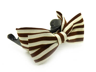 韩国韩版蝴蝶结发饰  潮流香蕉夹 马尾夹马尾扣 -布艺香蕉夹