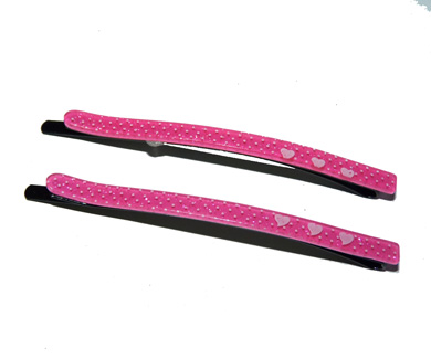 糖果色晶晶微波一字对夹