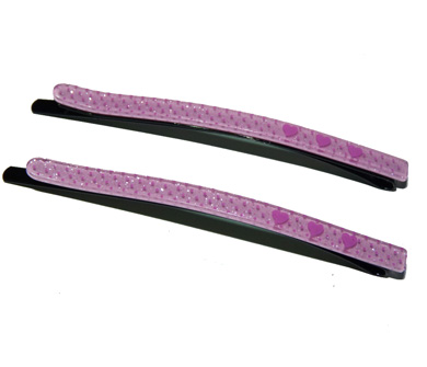 糖果色晶晶微波一字对夹