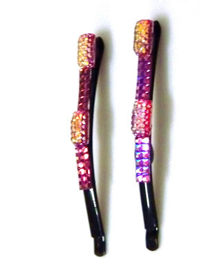 多彩一字晶莹剔透系列/对夹