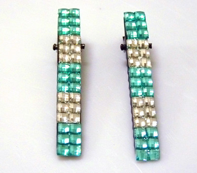 炫彩一字精美水晶系列/对夹